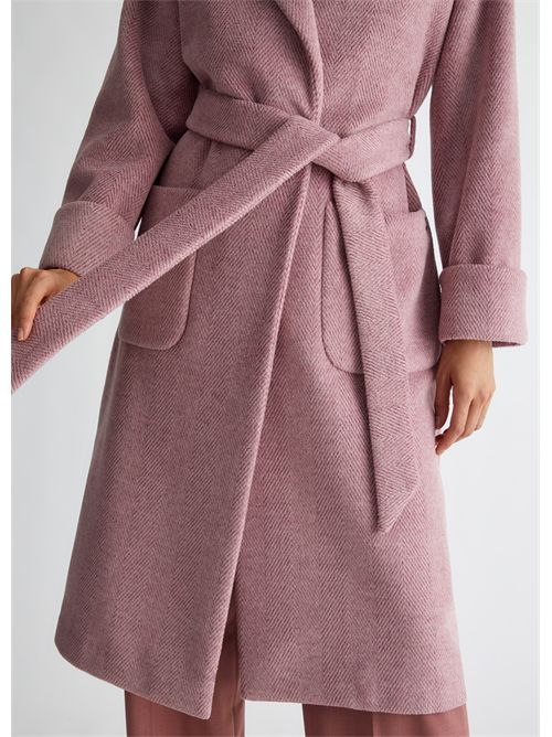 coat woman pink LIU JO | WF4251T2704/N9907